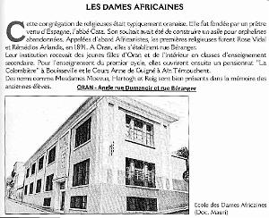 Oran - Rue Beranger - Dames africaines - 01